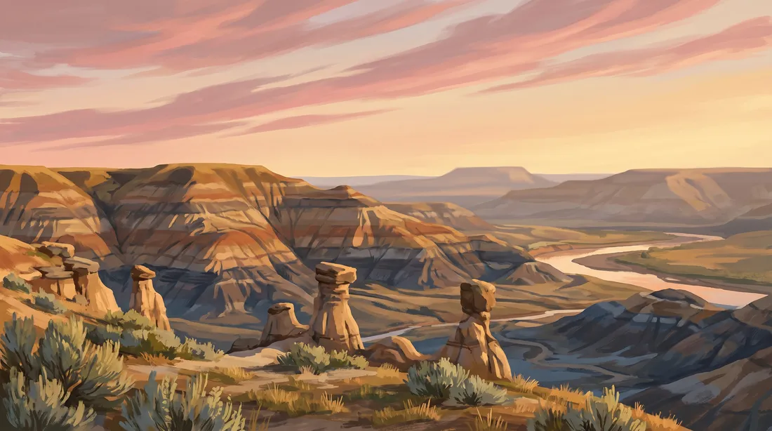 Central & Southern Alberta landscape