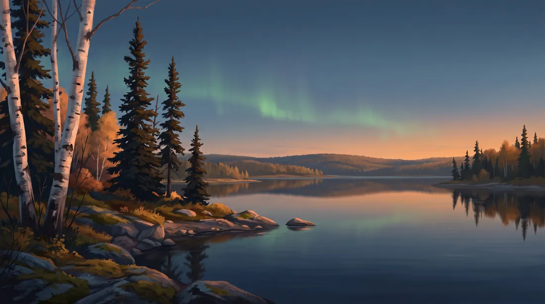 Northern Alberta landscape